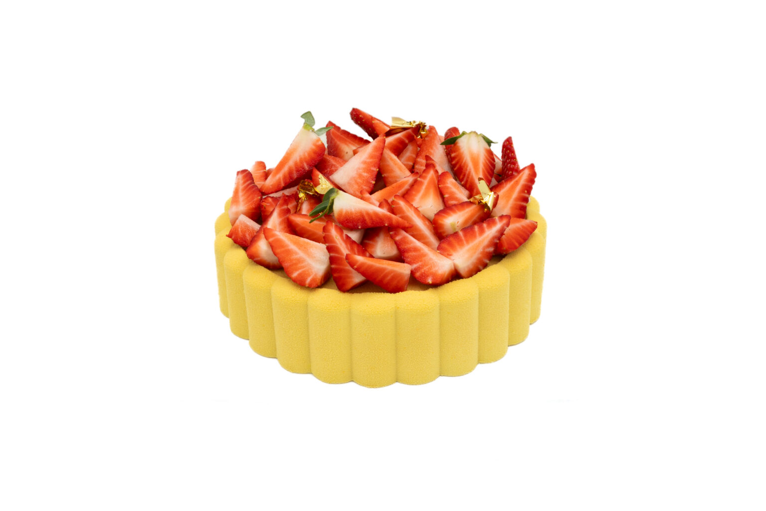 Torta da competizione con fragole