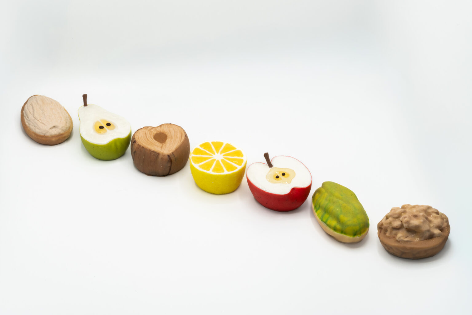 Monoporzioni frutta realistica