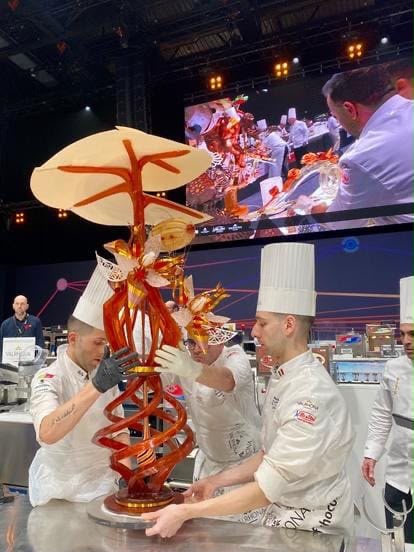 Team in gara — showpiece Coupe du Monde